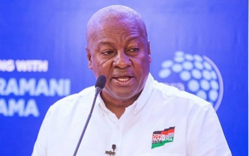 Mahama Hits Back at Bawumia: Ghana Needs an Experienced Leader, Not a Novice