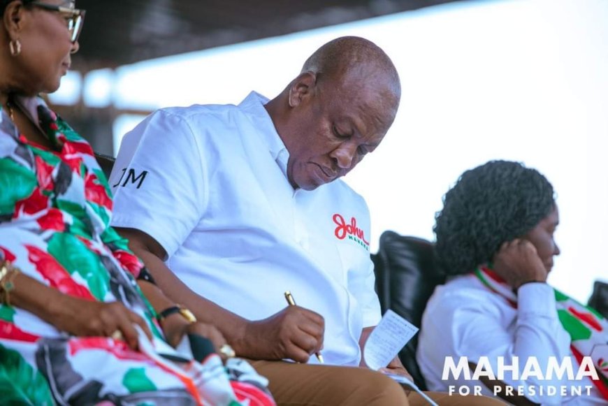 John Mahama's 24-Hour Economy and Fight Against Corruption