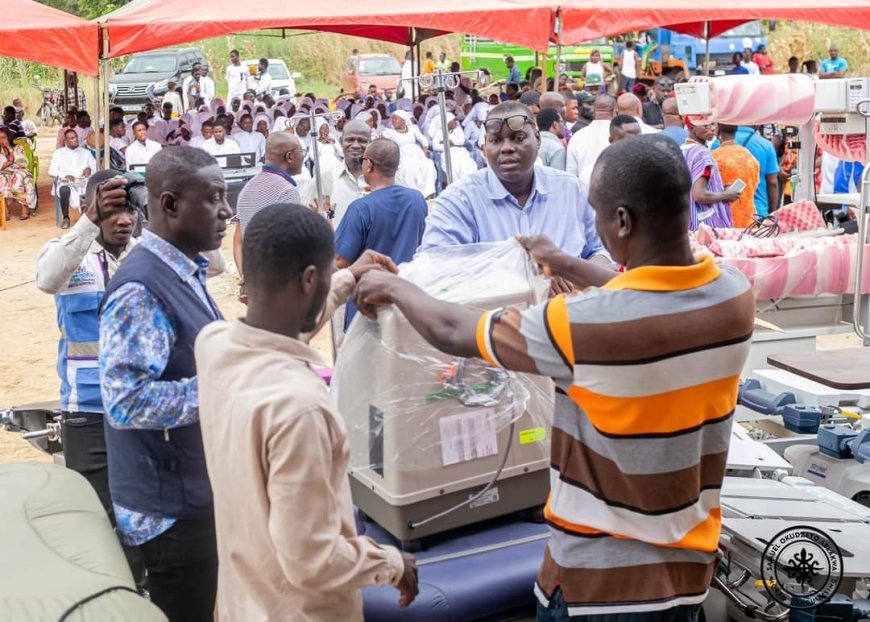 Okudzeto Ablakwa Donates Medical Equipments Worth $1.2M to Mepe Health Centre