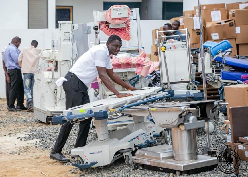 Okudzeto Ablakwa Donates Medical Equipments Worth $1.2M to Mepe Health Centre