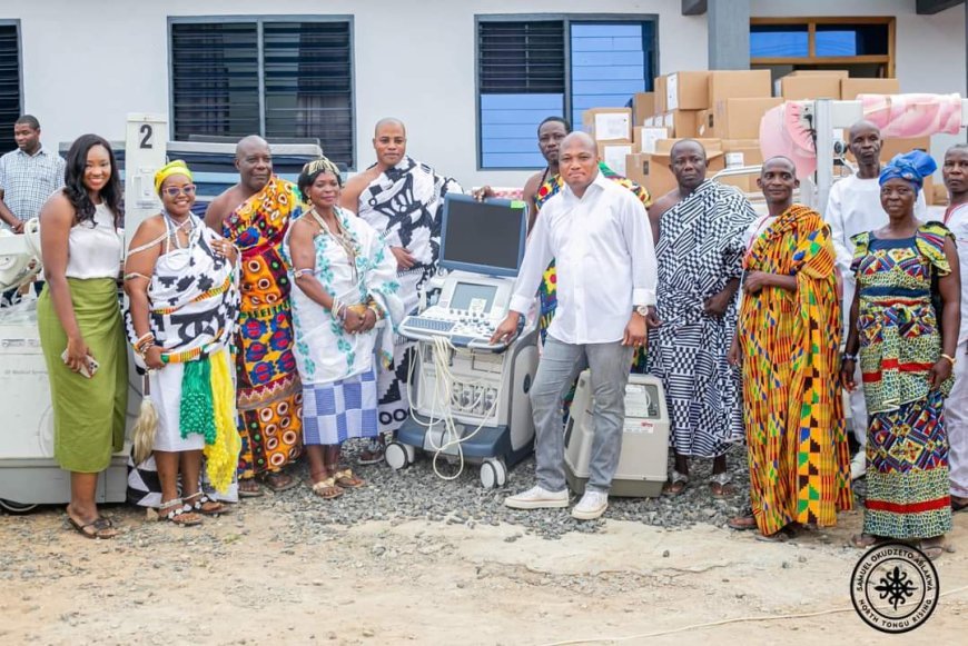 Okudzeto Ablakwa Donates Medical Equipments Worth $1.2M to Mepe Health Centre