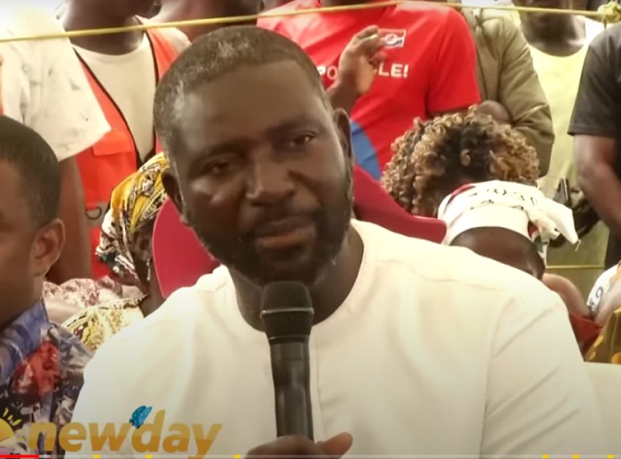 NPP's Michael Tetteh Tells Ningo-Prampram Youth: If You Had Jobs, You Wouldn't Be Here Listening to Us