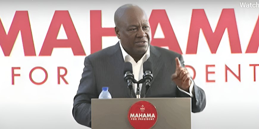 Mahama Promises to Scrap Draconian Taxes Within First 100 Days in Office