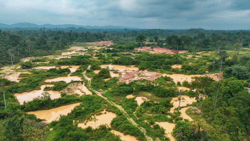 "Galamsey"  Ruins Ghana