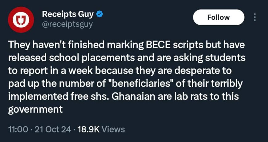 Ghanaians Frustrated Over Pending BECE Results Ahead of SHS Reporting