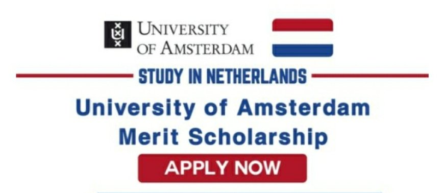 2025 Merit Scholarships at the University of Amsterdam