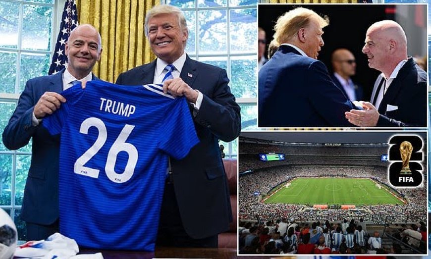 FIFA Boss Congratulates Donald Trump on Becoming 47th US President