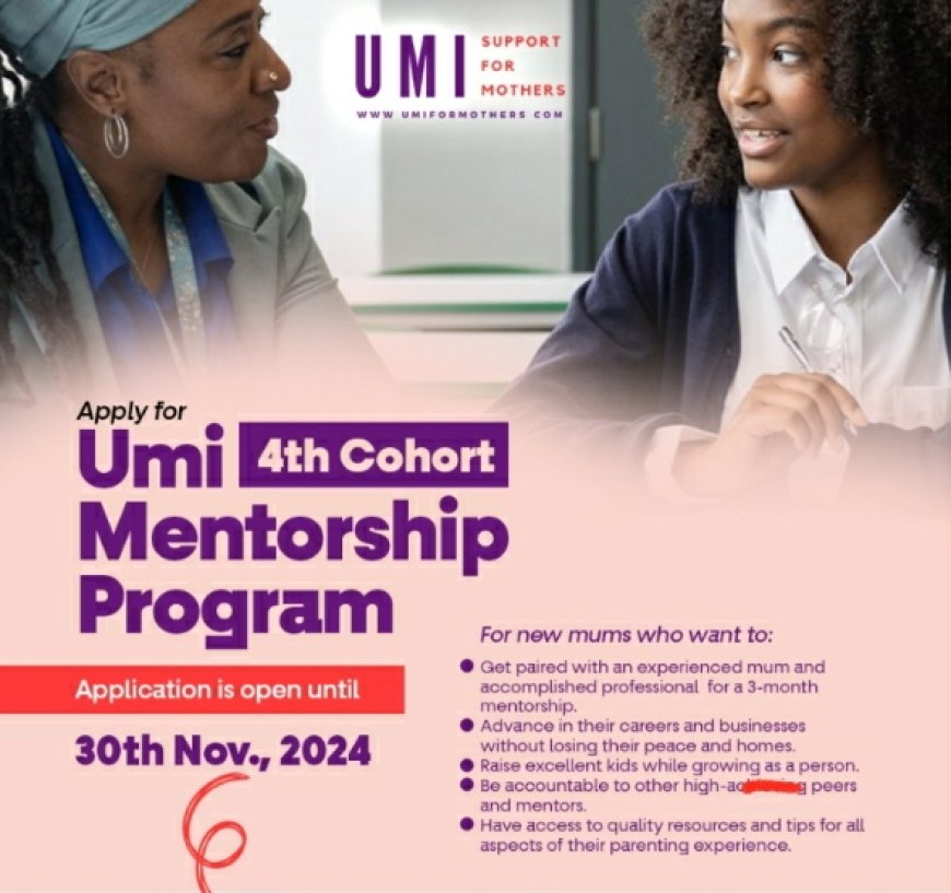 The 2024 UMI Mentorship Program for Mothers OF African Descent