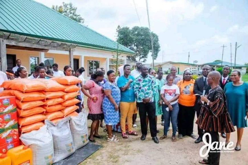 Prof Naana Jane Opoku-Agyemang Donates to Orphanage and Leprosarium on Birthday