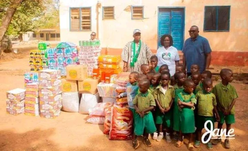 Prof Naana Jane Opoku-Agyemang Donates to Orphanage and Leprosarium on Birthday