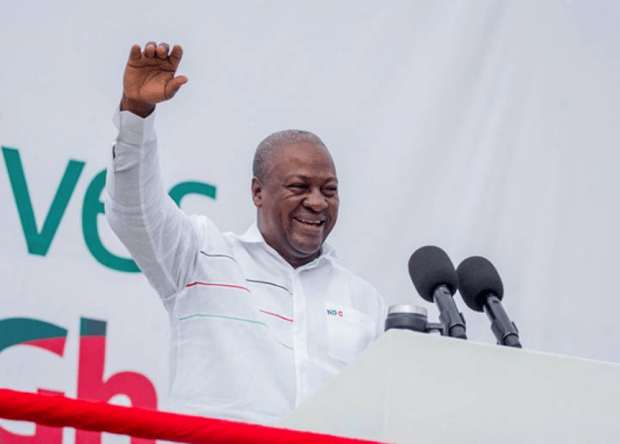 Mahama Calls for an End to Vandalism  Following the Elections