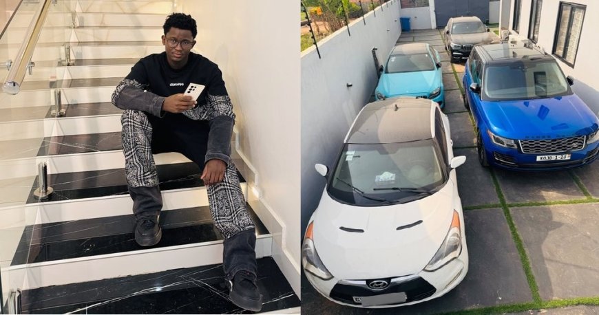 PHOTOS: Young Millionaire Kojo Forex Plans To Gift These Luxurious Cars To Fans And Followers For Free